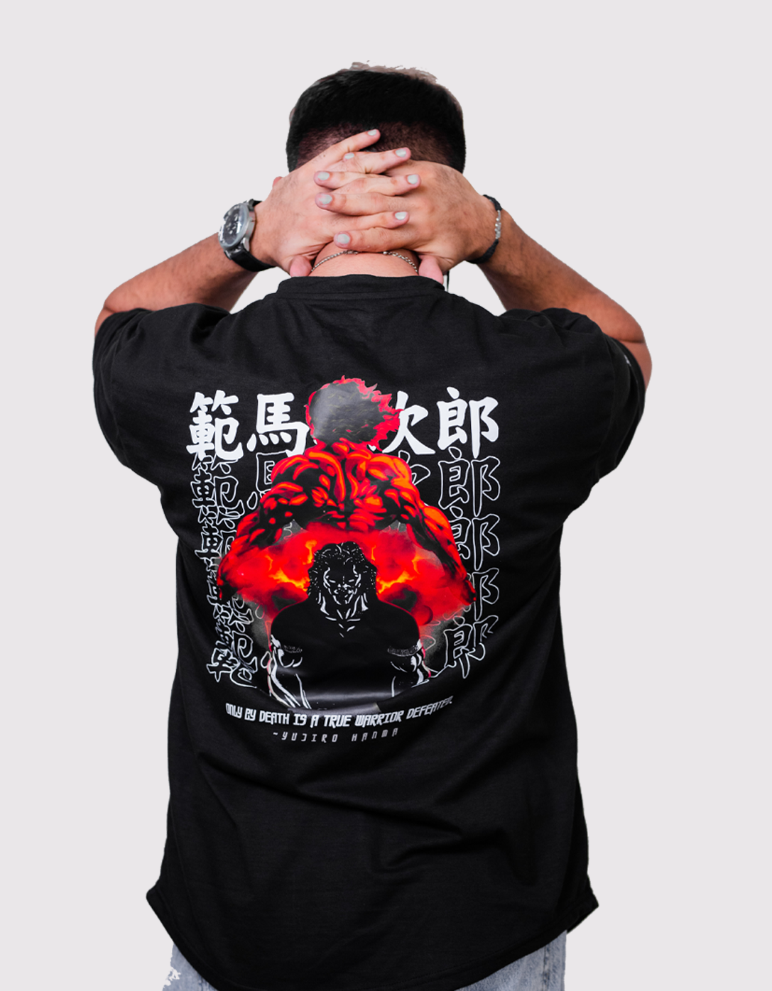Yujiro Hanma Anime Oversized T-Shirt