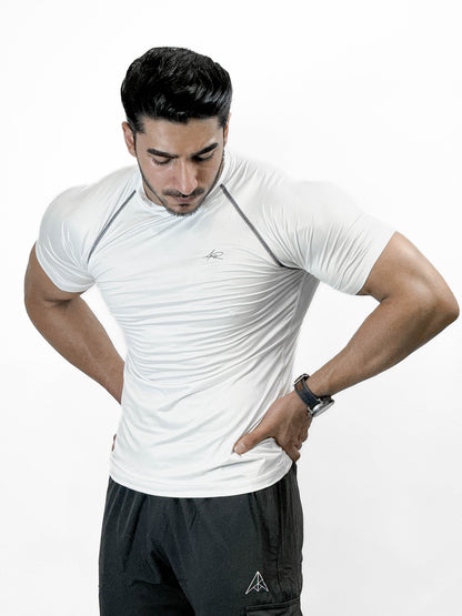 AR Half sleeve compression tee