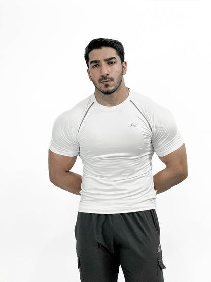 AR Half sleeve compression tee